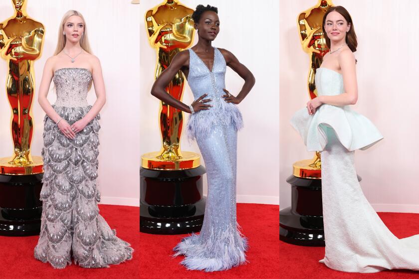 Three women on the red carpet.