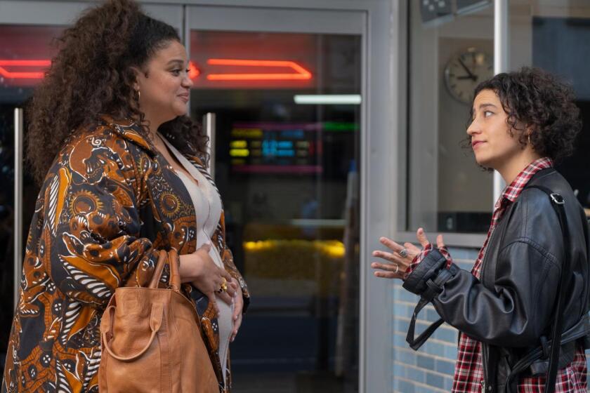 Michelle Buteau and Ilana Glazer in 'Babes,' directed by Pamela Adlon.