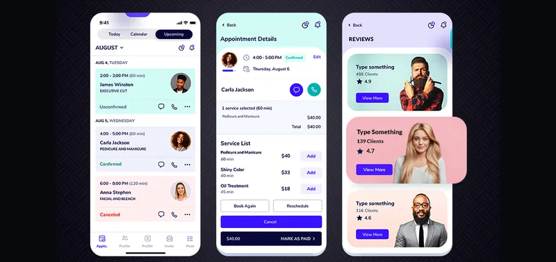 Beauty Services Booking Apps