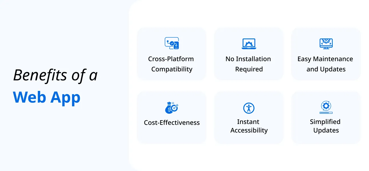 Benefits of a Web App
