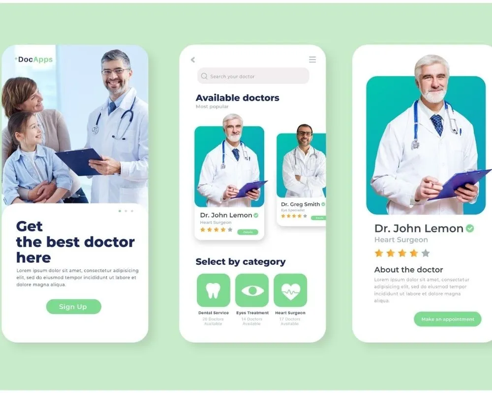 doctor's appointment booking apps