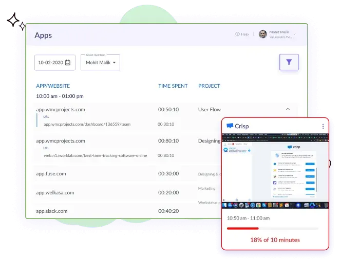 Idle Time Tracking