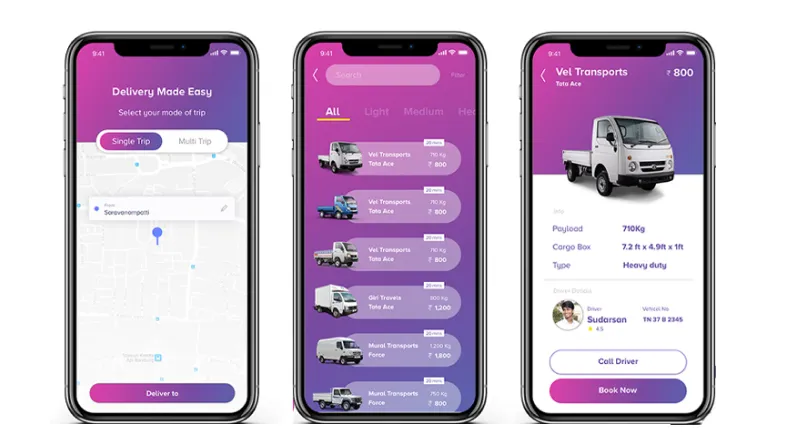 Logistics Booking App