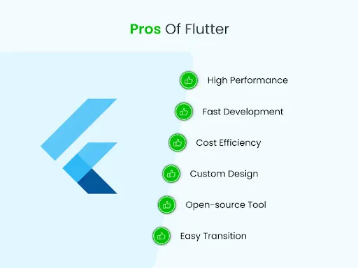 pros of flutter