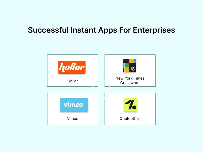 Successful Instant Apps For Enterprises 1