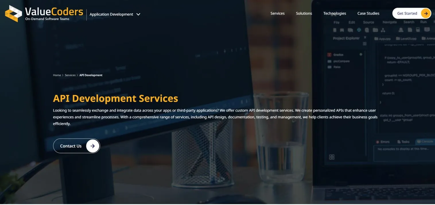 ValueCoders API Development Services (1)